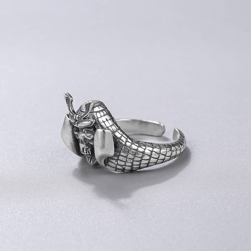 gothic biker ring
