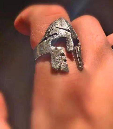 mens silver ring