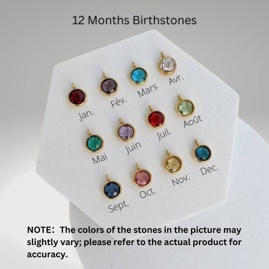silver birthstone rings