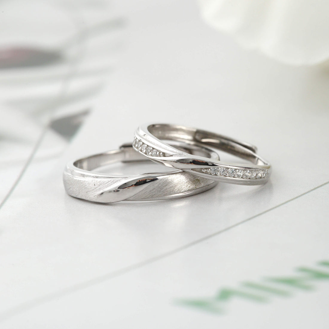 bridal wedding ring sets