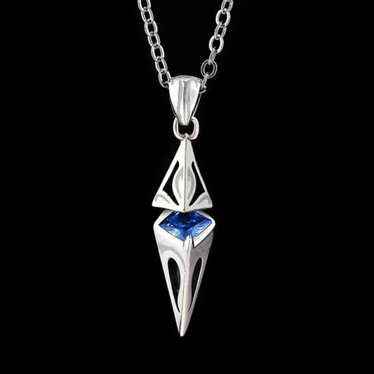 silver necklace pendant