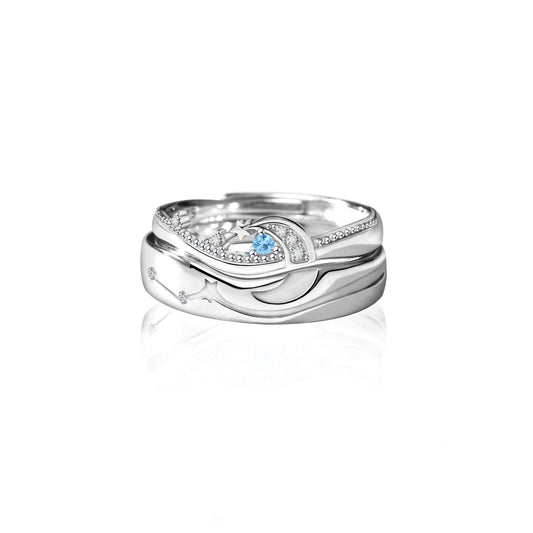 girlfriend and boyfriend rings
