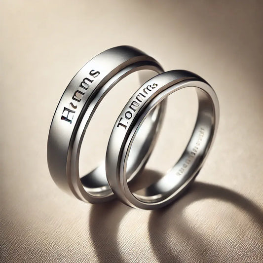 Celebrating Love: Why Personalized Couple Rings with Names Are the Perfect Choice for Engagement