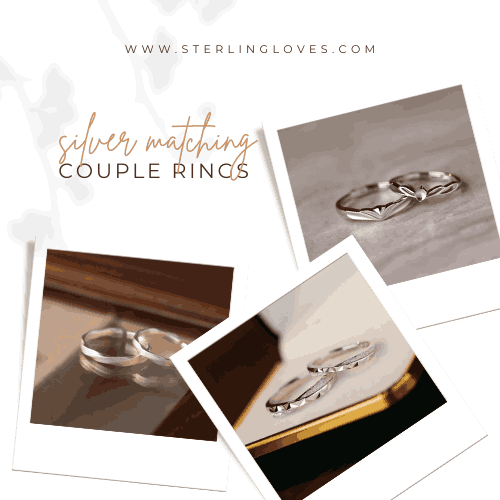 The Perfect Gift for Your Partner: Silver Couple Matching Rings