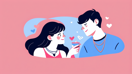 matching couple necklace