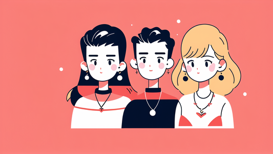 couple matching necklaces