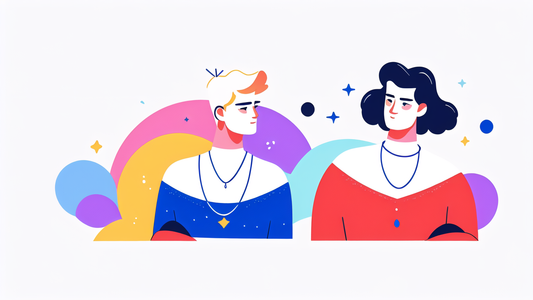 gay couple necklaces