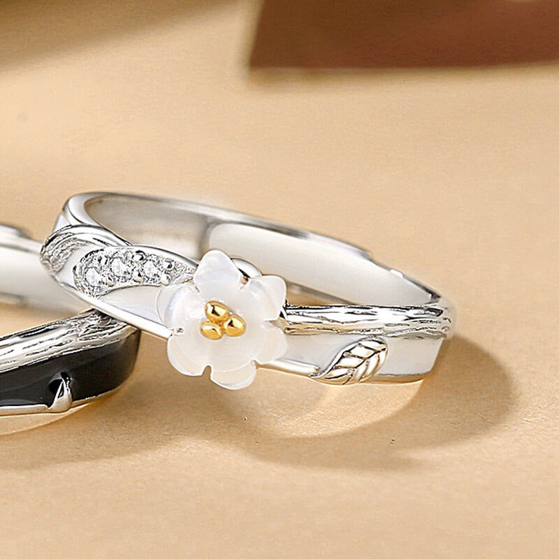 silver ring set