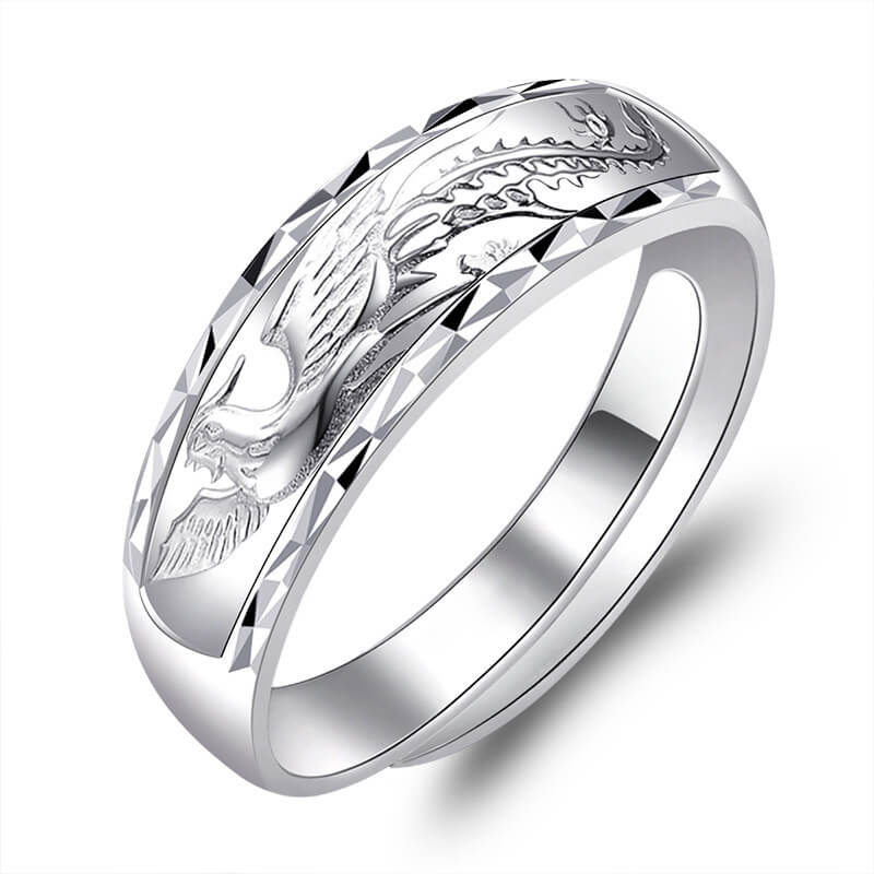 silver phoenix ring