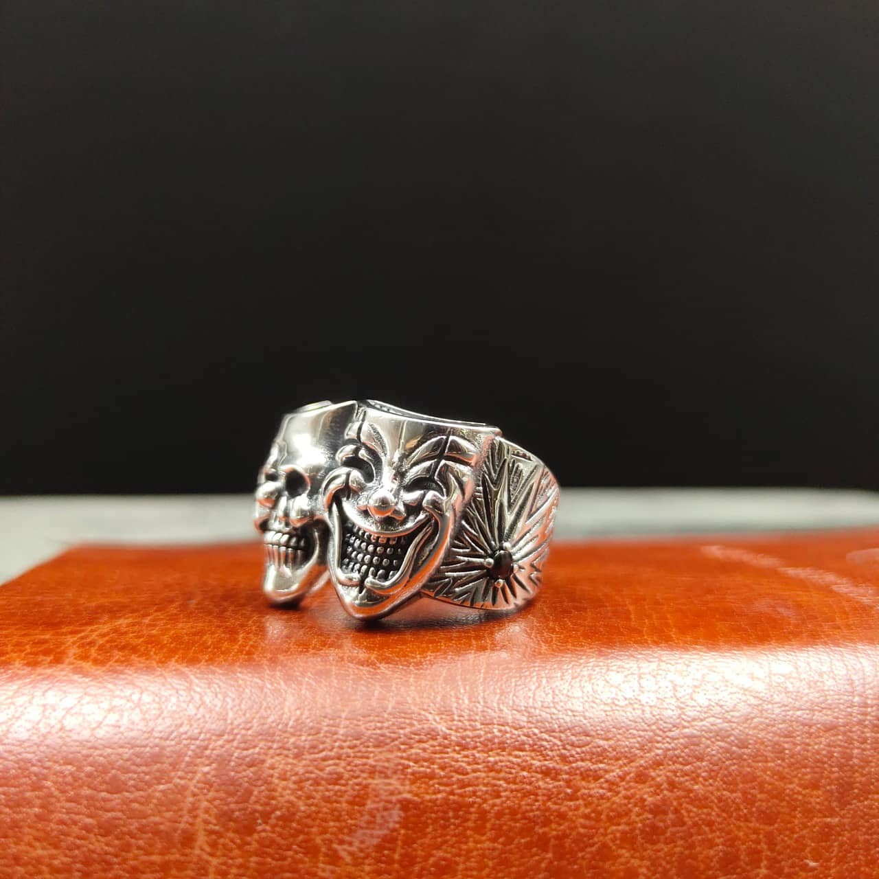 mens silver ring