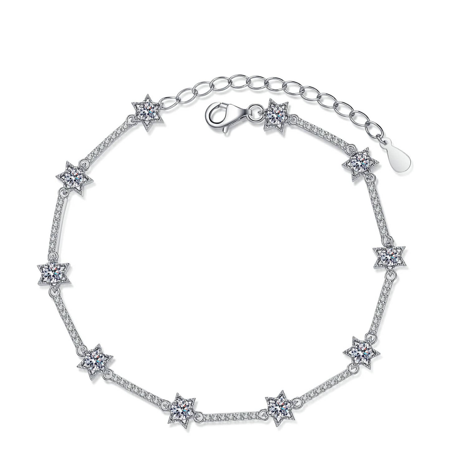 moissanite bracelet