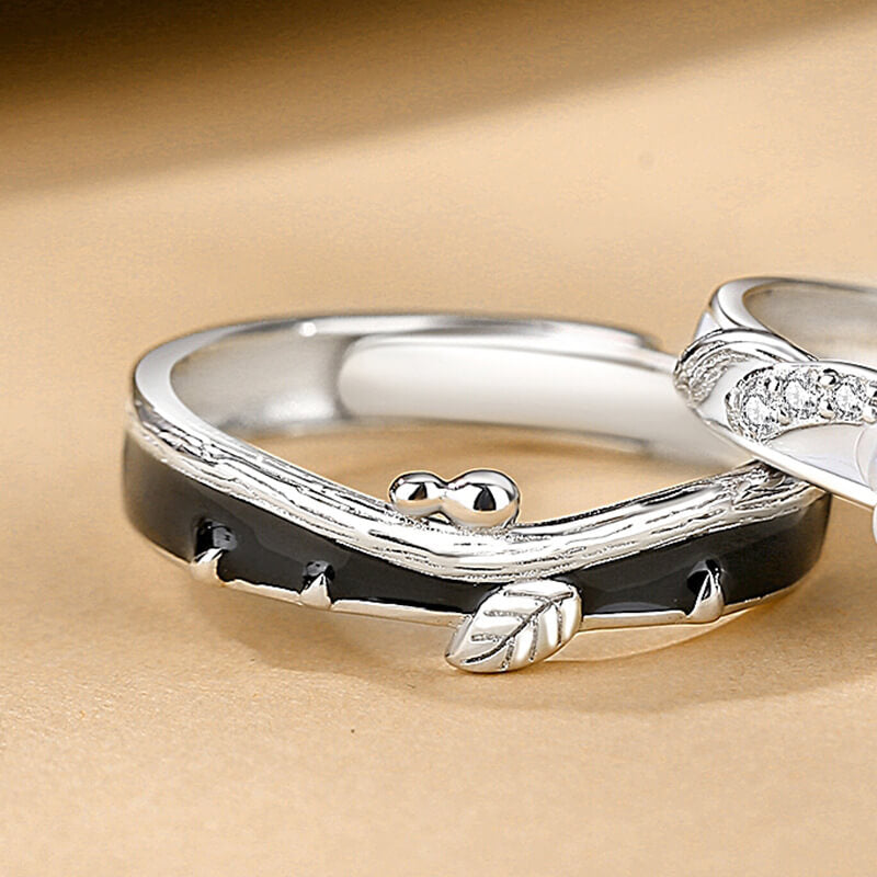 silver ring set