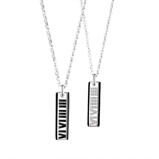 silver matching necklaces