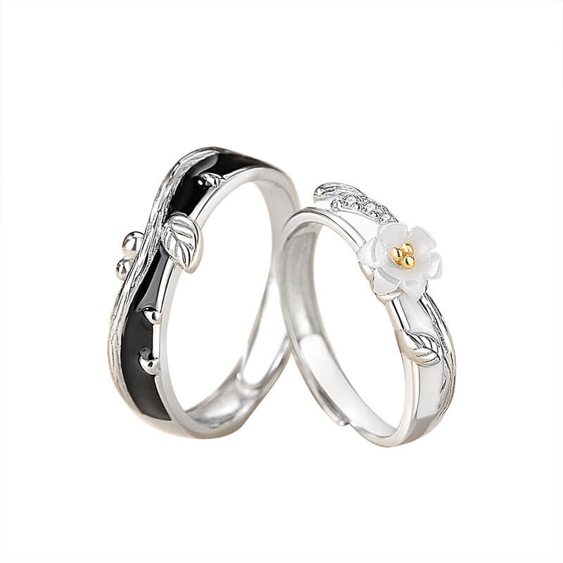 silver ring set