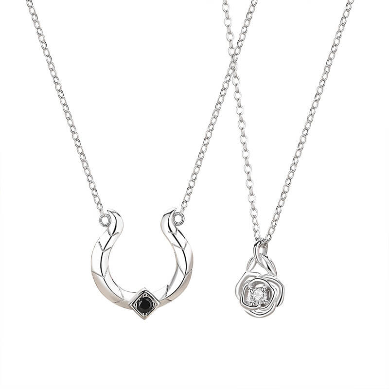 silver matching necklaces