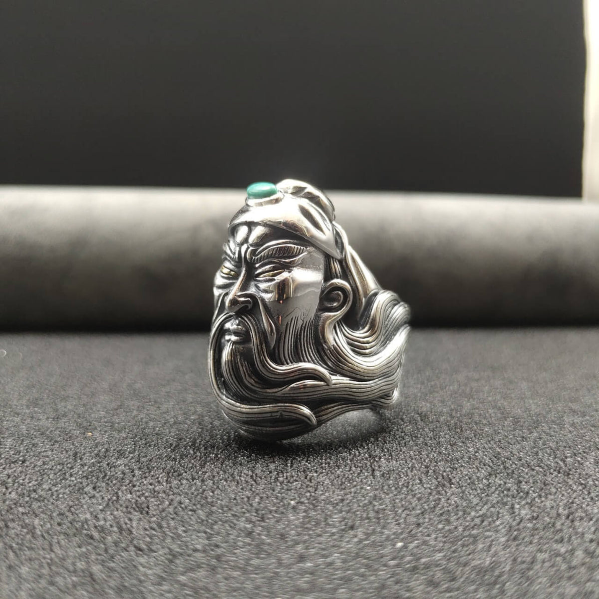 Kwangula Rings Warrior Guan Gong Ring – SterlingLoves