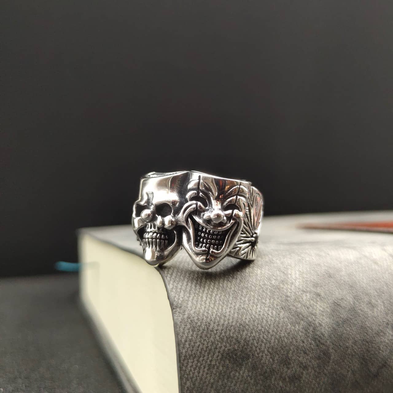 mens silver ring