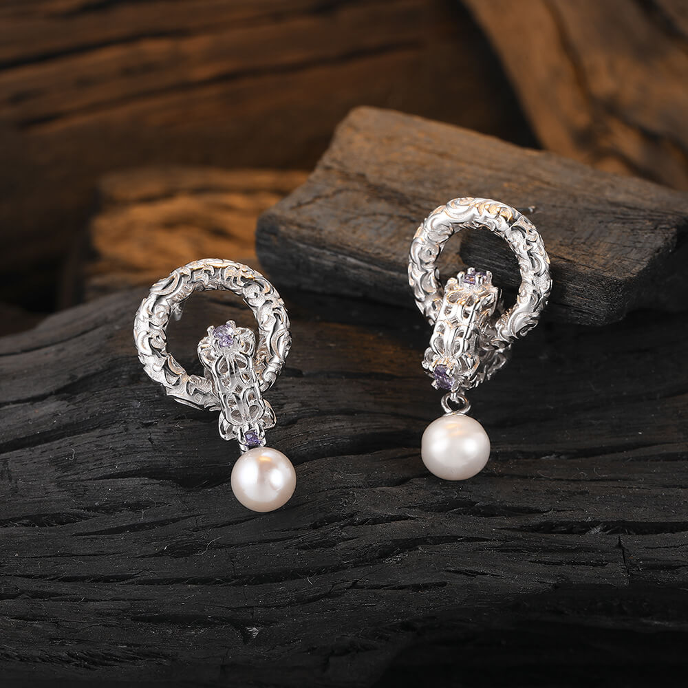 Earrings silver earrings