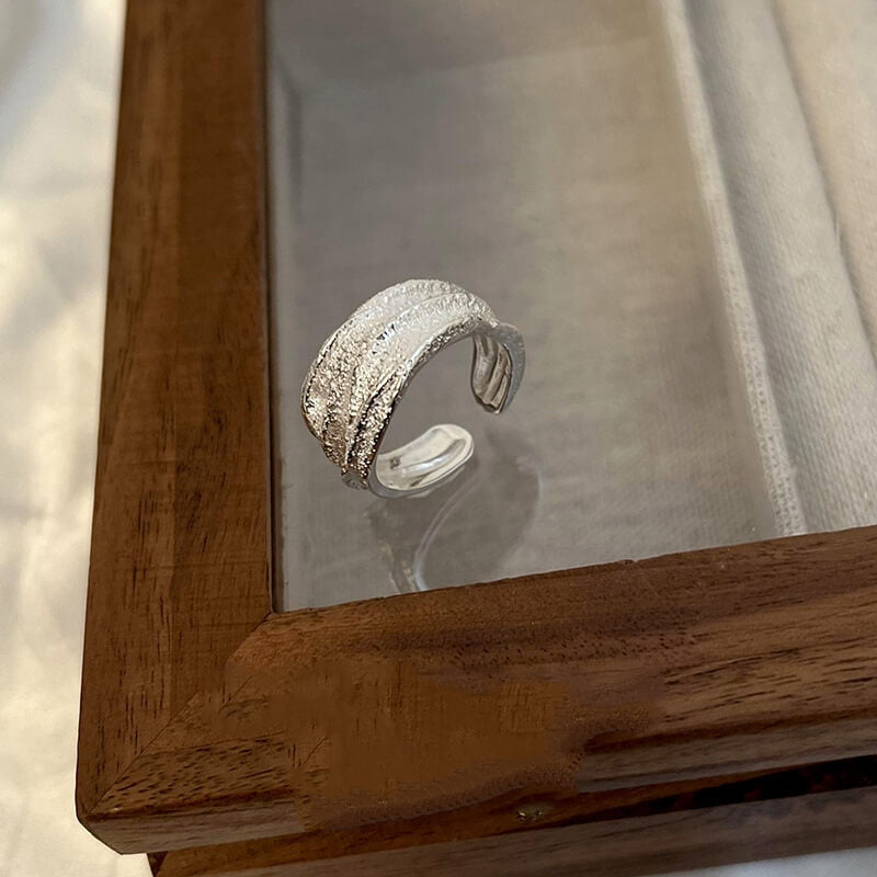 mens silver ring