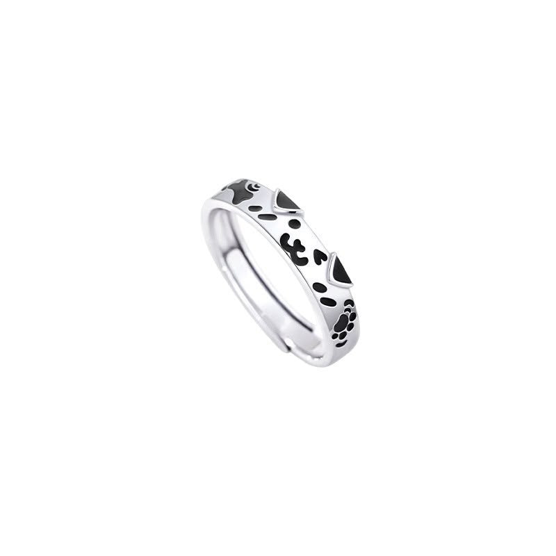 Adorable Cat & Dog Matching Rings