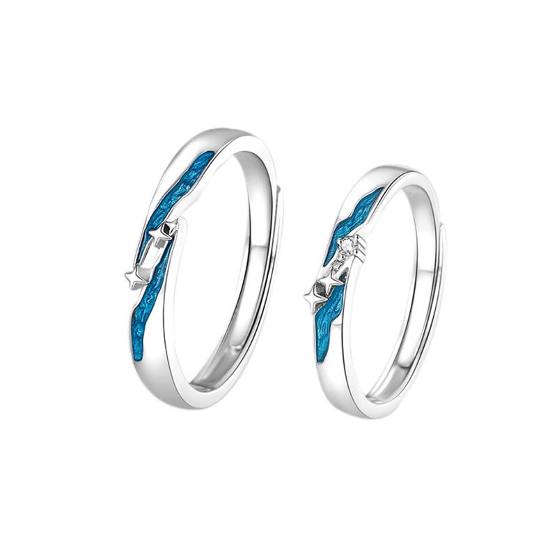 Eternal Starlight Matching Rings