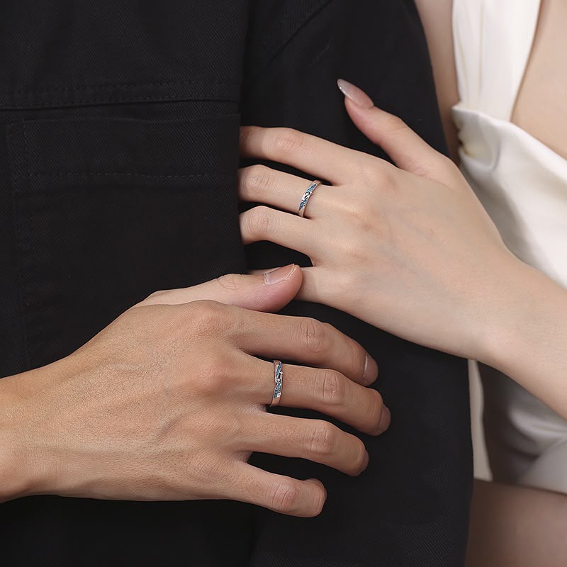 Eternal Starlight Matching Rings
