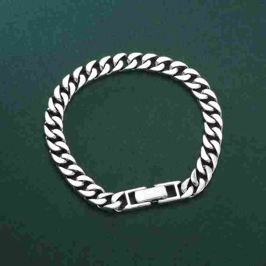 Minimalist Classic Cuban Link Chain Bracelet