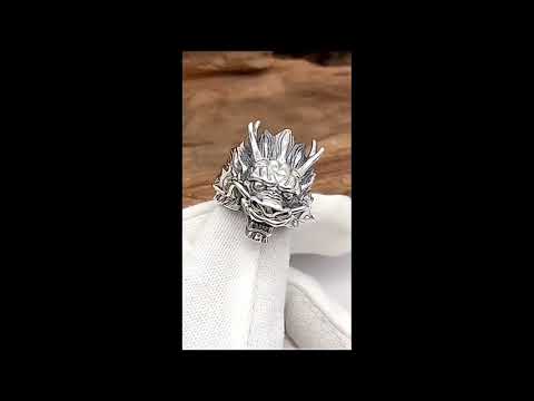 mens silver ring